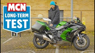 Living with the 2023 Kawasaki Ninja H2 SX SE  Longterm test [upl. by Aicelf]