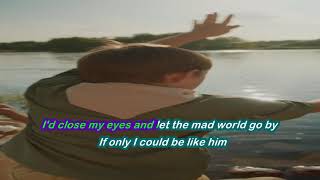 Mad Mad World  Ricky Nelson  Karaoke video [upl. by Foss]