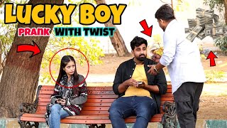 Lucky Boy Prank with twist  part 6   Prank in Pakistan  Humanitarians Mini [upl. by Whitson]