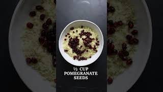 Couscous Salad With Pomegranate Easy Recipe [upl. by Agueda]