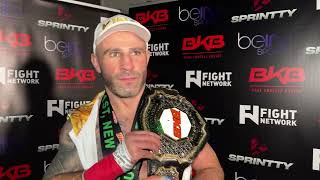 Jimmy Sweeney  BKB35 Post fight Interview [upl. by Maretz297]