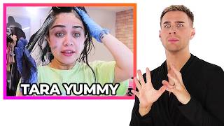 Hairdresser Reacts To Youtubers Dying amp Cutting Their Hair [upl. by Lledniw722]