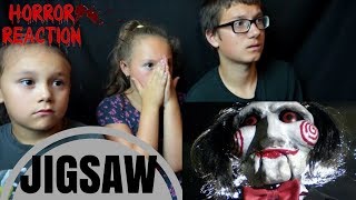 JIGSAW SAW 8 Official Trailer 1 Reaction [upl. by Orodisi]