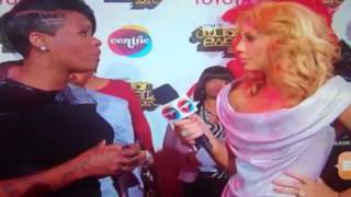 Fantasia on The 2012 Soul Train Awards Red Carpet Hosted by [upl. by Bent]