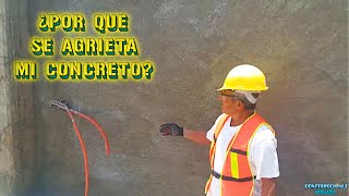 Sabe usted  ¿Por qué se agrieta su concreto  CONSTRUCCIONES IDEALES [upl. by Boony]