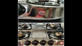 Prestige 4 Burner Gas Stove Actual ReviewCleaning and Maintenance [upl. by Ociral]