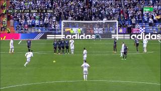 La Liga 25 01 2014 Real Madrid vs Granada FULL HD 1080i  Full Match  2ND  Spanish Commentary [upl. by Carlo641]