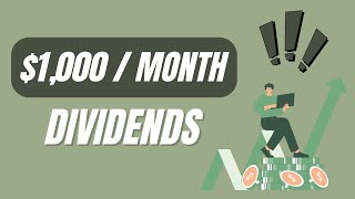 1000Month in Dividends How Much Do You Need to Invest [upl. by Attenehs]