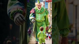 Grandpa becomes a scary clownshortsvideo ai ilustracion trendingshorts youtubeshorts youtube [upl. by Nitin838]