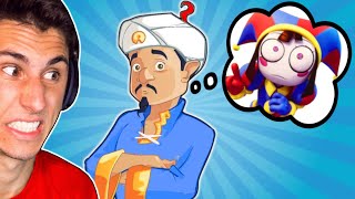 Can The Akinator Guess The Amazing Digital Circus [upl. by Paulina455]