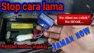 VIRALcara restat ECU honda vario via scaner elm android termurah [upl. by Imeaj]