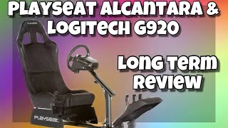 Playseat Alcantara amp Logitech G920 long term review [upl. by Gnof]