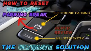 How to Reset the Electronic Parking BrakeFAST and EASY Electronic Parking Brake Release Trick [upl. by Buckler]