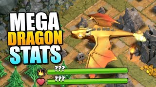 Giant Gold Dragon STATS CALCULATED HP and Damage of Giant Dragon of Dragons Lair  Clash of Clans [upl. by Nabla458]