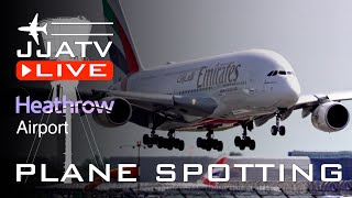 LIVE Plane Spotting  Heathrow Airport planespotting aviation heathrow [upl. by Astrid]