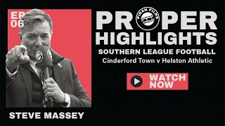 NON LEAGUE FOOTBALL CINDERFORD TOWN v HELSTON ATHLETIC [upl. by Hurley]