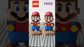 LEGO Mario  Original vs Copie China  LEGO vs FAKE mario supermario legosupermario legomario [upl. by Habas]