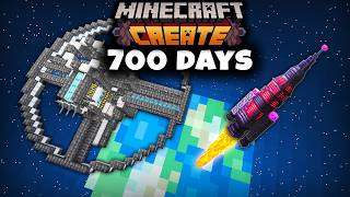 We Survived 700 Days as the Ultimate Inventors in Modded Minecraft [upl. by Castera563]