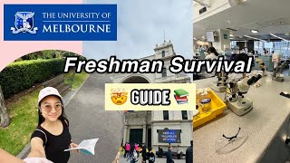 Freshman Survival Guide Tips from a Unimelb Science Student 🌏📚 [upl. by Akoyn]