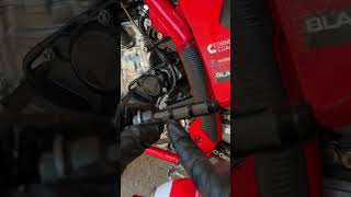 Full Oil Change video on my channel dirtbike motocross oil shorts [upl. by Latta]