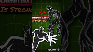 Carnitrix Alien X is stronger💪 than Prime Alien Xben10 carnitrix alienx shorts benjianten [upl. by Gautier]