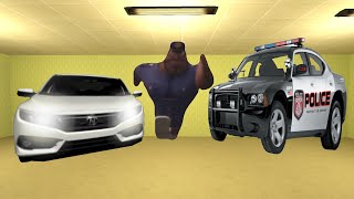 Police Car Officer Earl and Vehicle Nextbot Gmod  Garrys Mod [upl. by Yrbua798]