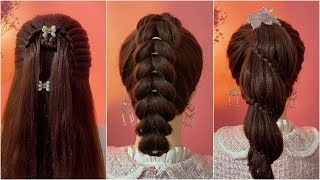 Easy Hairstyles Tutorial for Long Hair  Step by Step Guide [upl. by Ardnasxela887]