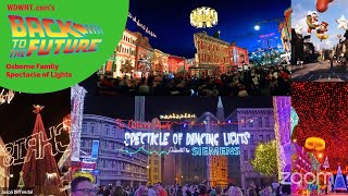 WDWNT Back to the Future Osborne Family Spectacle of Lights [upl. by Combe]