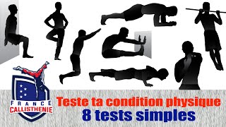 callisthénie  teste ta condition physique  8 tests simples pour savoir combien tu vaux  XX20 [upl. by Ainoval]