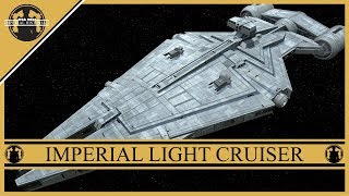 Imperial Light Cruiser  Arquitensclass  Star Wars Lore [upl. by Idoj147]