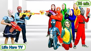 Bad Guys Recruitment Campaign  TEAM SPIDERMAN JOKER BAD GUY  LIVE ACTION MORE [upl. by Faria]