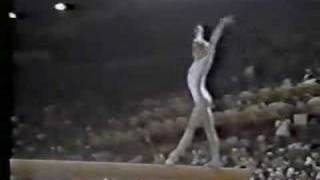 Nadia Comaneci  1976 Olympics EF  Balance Beam [upl. by Anneh]