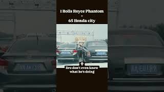 Rolls Royce Phantom VS Honda city rollsroyce hondacity shorts [upl. by Nath241]