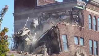 ENAD Wrecking Ball Demolition  Purdue University 91814 [upl. by Yajnas968]