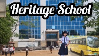 First Day at School  Heritage School afinanaqsasworldbd [upl. by Nabala209]