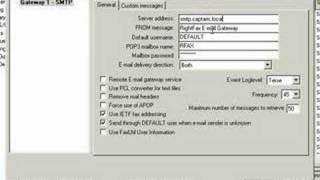 Setting up SMTP integration with Rightfax [upl. by Oringas]