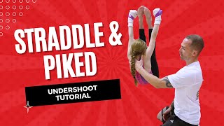 STRADDLE amp PIKE UNDERSHOOT TUTORIAL [upl. by Nnylaj692]