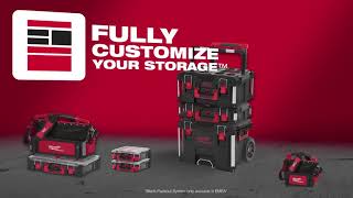 Milwaukee® PACKOUT™ Modular Storage System  Screwfix [upl. by Ardnoed]