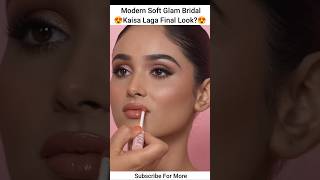 Modern Soft Glam Makeup Tutorial shorts bridal makeup eyemakeup makeover ytshorts glam mua [upl. by Acina]