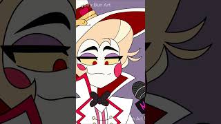 🌟Lucifer Interview  Hazbin Hotel Animation🌟 shorts hazbinhotel hazbinhotellucifer vivziepop [upl. by Bolan]