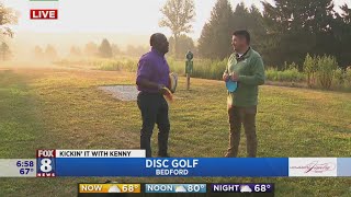 New disc golf course opens in Bedford Reservation [upl. by Alicia]