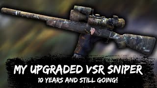 UPGRADED TOKYO MARUI VSR 10 G SPEC OVERVIEW  MAPLE LEAF SNIPER MECHANICS TRIDOS DESIGN [upl. by Scoles]