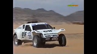 1993 Pharaohs Rally Raid  Stage 7  Citroen ZX  Mitsubishi Pajero  Eurosport [upl. by Lehmann]