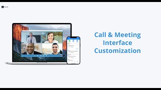 Grandstream Wave  Call amp Meeting Interface Customization [upl. by Akcirred467]