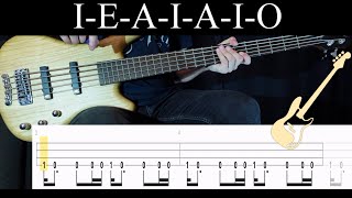 IEAIAIO System of a Down  BASS ONLY Bass Cover With Tabs [upl. by Ladnar]