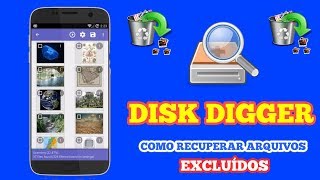 COMO RESTAURAR ARQUIVOS EXCLUÃDOS COM DISKDIGGER ROOTNOROOT 2017 [upl. by Assirod932]