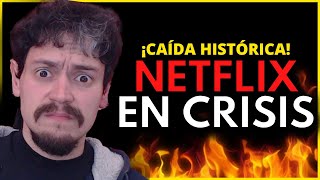 🔥 ¿NETFLIX HA CAÍDO Por primera vez en 10 años pierden suscriptores analizamos la situación [upl. by Timmons]