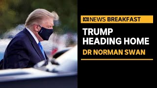 Donald Trump has had unproven therapies for COVID19 says Dr Norman Swan  ABC News Breakfast [upl. by Aryhs]