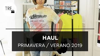 No tengo nada que ponerme  HAUL PRIMAVERA  VERANO 2019 ZARA BERSHKA Y SFERA  TRENDENCIAS [upl. by Ayadahs931]