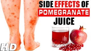 Pomegranate Juice Side effects  Pomegranate Side Effects Liver [upl. by Salkin]